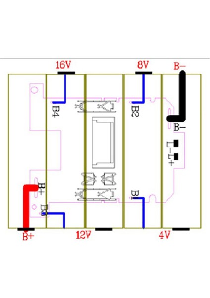 5pcs BL1830 Li-Ion Pil Bms Makita 18V Elektrik Aleti BL1815 BL1860 LXT400 BL1850 Yeşil (Yurt Dışından) indirimleri