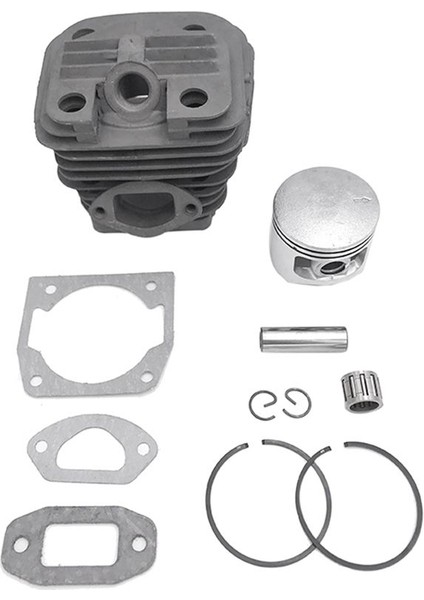 5x 45MM Testere Silindir Piston Piston Iğne Kafesi Conta Kiti 4500 45CC 5200 52CC 5800 Benzinli Testere Yedek Parçaları (Yurt Dışından) fırsatları