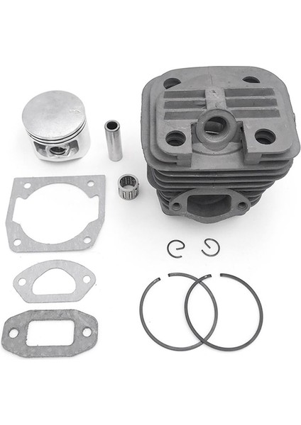5x 45MM Testere Silindir Piston Piston Iğne Kafesi Conta Kiti 4500 45CC 5200 52CC 5800 Benzinli Testere Yedek Parçaları (Yurt Dışından) indirimleri