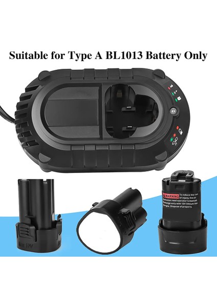 Makita Için Pil Şarj Cihazı BL1013 BL1014 10 8V-12V Lityum Iyon Piller DC10WA Elektrik Matkap Tutma Araçları (Yurt Dışından) modelleri