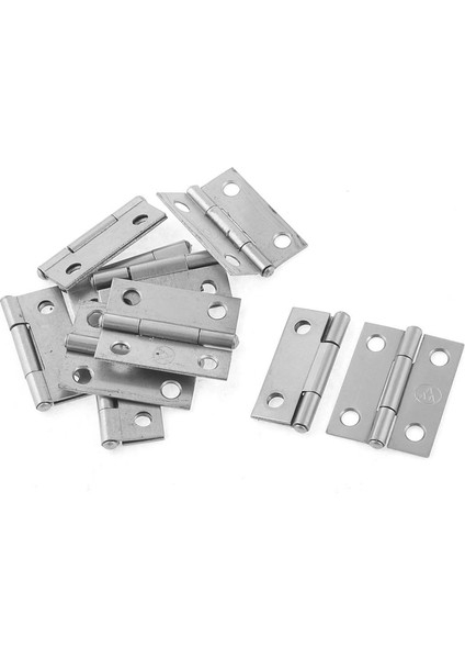 10X Dikdörtgen Katlama Dolap Dolap Kapı Menteşe Donanımı 1 5 Inç ve 20 Adet Paslanmaz Çelik Gardırop Dolap Kapı Katlanmış Kapı Menteşe (Yurt Dışından) fırsatları