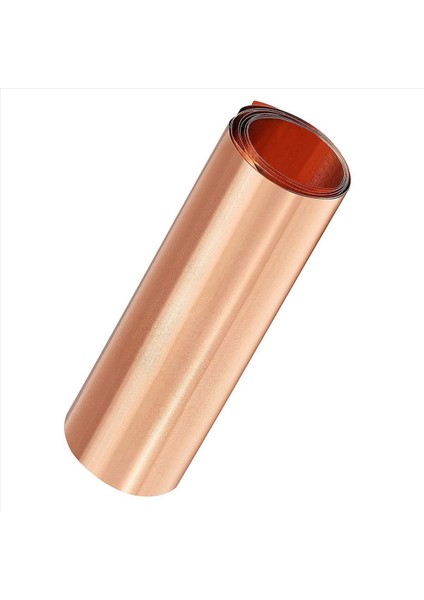 2x Bakır Tabaka Rulosu Metal Folyo Plakası 1000MM x 100MM x 0 03MM (Yurt Dışından) fiyatları