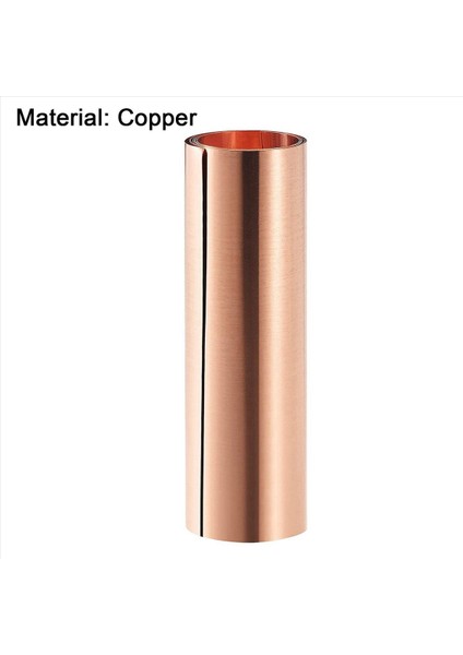 2x Bakır Tabaka Rulosu Metal Folyo Plakası 1000MM x 100MM x 0 03MM (Yurt Dışından) indirimleri