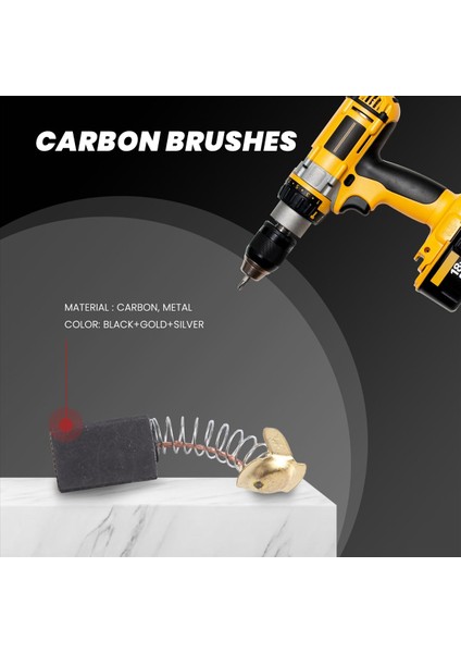 10 Pcs 17 × 13 × 7mm Elektrik Aleti Motor Karbon Fırçası 999038 Hitachi Siyahı+Altın+Gümüş Için (Yurt Dışından) modelleri