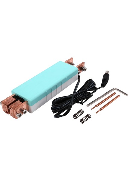 Spot Kaynakçı Kalem Entegre Spot Kaynakçı El Tutulmuş Pil Tetikleyici Kaynak Mini Spot Kaynak Yeşil Beyaz (Yurt Dışından)