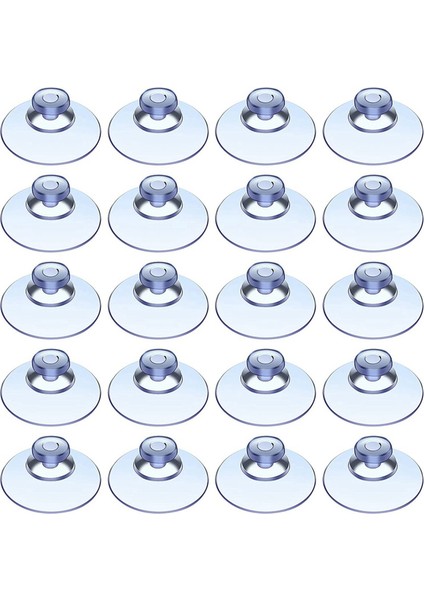 200PCS Şeffaf Vantuzlar Plastik Emme Bardağı Açık Hava Mutfak Banyo Pencere 20MM Için Kancasız Pedler (Yurt Dışından) fiyatları