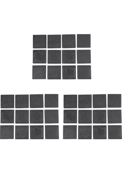 50MM x 50MM Plastik Kare Uç Fişler Kapak Borusu Ekler 36PCS (Yurt Dışından)