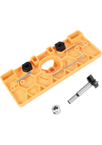 2 Set 35MM Fincan Tarzı Menteşe Sıkıcı Jig Matkap Kılavuzu Kreg Aracı Için Kapı Deliği Şablonunu Ayarlayın (Yurt Dışından) modelleri