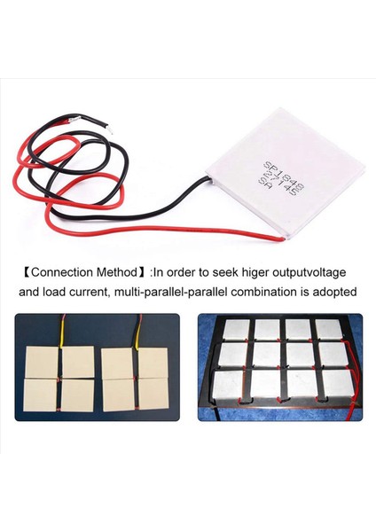 2x Termoelektrik Peltier Modülü Sıcaklık Termoelektrik Elektrik Jeneratörü Peltier Teg 150 Celısıs Beyaz 40X40MM (Yurt Dışından) fırsatları
