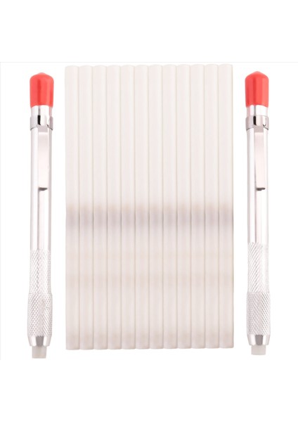 2 Adet Sabun Taşı Tutucuları Yuvarlak Sabun Taşı Işaretçisi Sabun Taşı Kalemi Kaynak Aletleri ve Işaretleyiciler Için 12 Adet Dolum ile Çıkarılabilir (Yurt Dışından) fiyatları