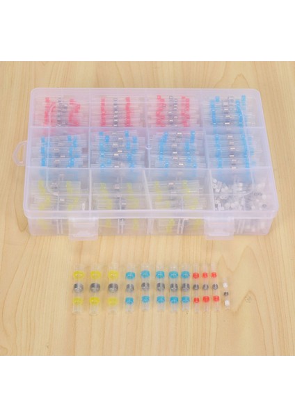 400PCS Konektörler Için Lehim Sızdırmazlık Kablosu Isı Büzülme Lehim Poposu Konektörler Için - Konektör - Otomotiv Yalıtımlı Su Geçirmez Elektrik Tel Terminalleri (Yurt Dışından) fiyatları