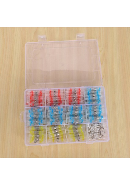 400PCS Konektörler Için Lehim Sızdırmazlık Kablosu Isı Büzülme Lehim Poposu Konektörler Için - Konektör - Otomotiv Yalıtımlı Su Geçirmez Elektrik Tel Terminalleri (Yurt Dışından) fırsatları