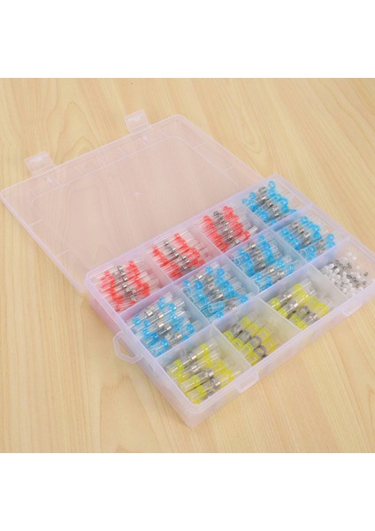 400PCS Konektörler Için Lehim Sızdırmazlık Kablosu Isı Büzülme Lehim Poposu Konektörler Için - Konektör - Otomotiv Yalıtımlı Su Geçirmez Elektrik Tel Terminalleri (Yurt Dışından) indirimleri