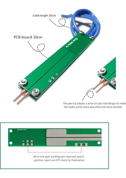 Nokta Kaynak Kalem Makinesi Kaynak 18650 Pil Spot Kaynak Kalemi Dıy Entegre Handheld Spot Kaynakçı (Yurt Dışından) fiyatları