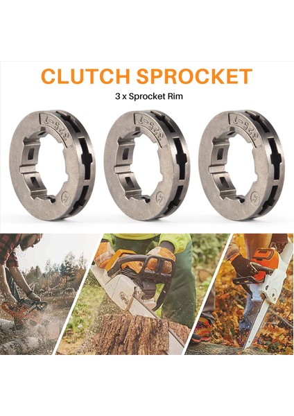 3pcs Alet Parçaları Metal Testere Yedek Parça Zinciri Testere Zincirleme Jant Güç Arkadaşı 325-7 Testere Değiştirme Için (Yurt Dışından) indirimleri