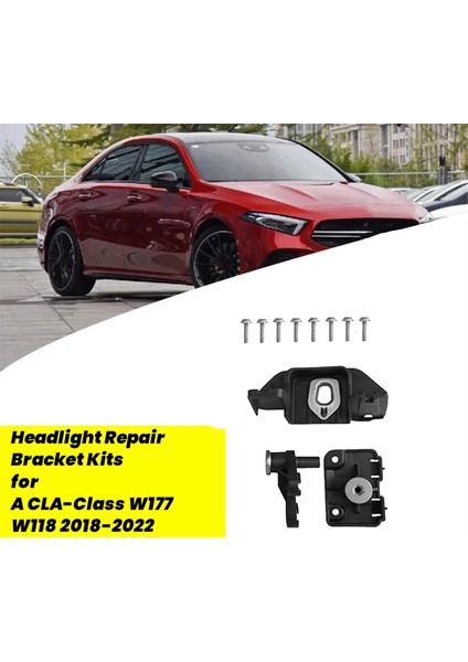Mercedes Benz Için Araba Far Onarım Braket Kitleri A Cla Sınıfı W177 W118 2018-2022 Far Sabit Pençe A1778201801, A (Yurt Dışından) fırsatları