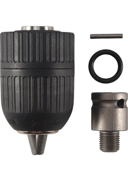 2-13MM 1/2-20UNF ile 1/2 Chuck Adaptör Kendi Kendine Kilitlenen Anahtarsız Elektrik Matkabı Darbe Anahtar Dönüşüm Araçları Için Ayar Tutucusu (Yurt Dışından)