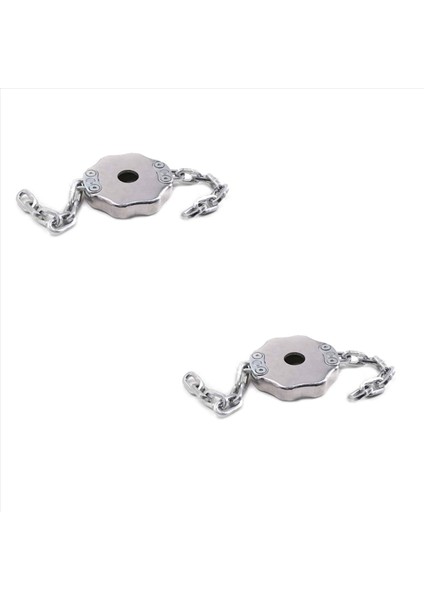 2x Manganez Çelik Dayanıklı Prime Profesyonel Zincir Fırçası Kesici Bahçe Araçları Düzeltici Başlık Bahçe (Yurt Dışından)