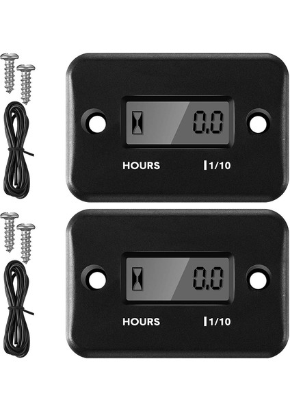 2 Adet Gaz Motoru Çim Biçme Makinesi Kir Bisiklet Motosiklet Motokros Snowmobile Deniz (Siyah) (Yurt Dışından)