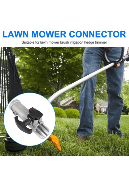 Şaft Konnektörü Birleştirme Kelepçesi Çim Biçme Fırçası Sulama Hedge Düzeltici Fırça Kesici Aksesuarları 26MM 7 Spline (Yurt Dışından) indirimleri