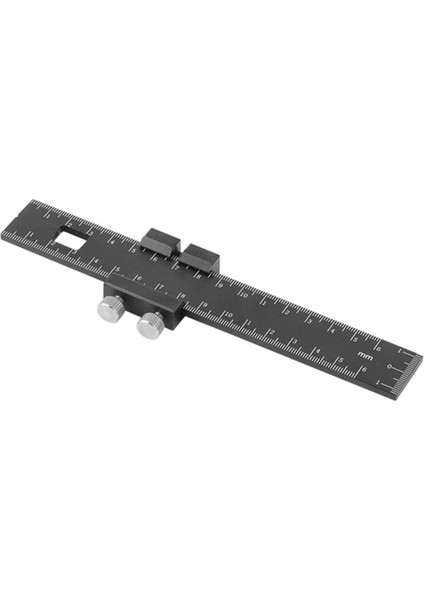 Carpenter&#39 In Cetveli Cetvel Inç ve Metrik T Işaretli Cetvel T-Ray Cetveli Ölçüm Cetveli Slayt Durakları ile Işaretleme (Yurt Dışından)