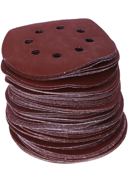 80PC 125MM Zımparalama Diskleri Pedler 40-400 Karışık Orbital Hankar Hook Döngü Kum Kağıdı (Yurt Dışından)