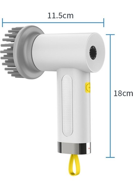 Elektrikli Spin Scrubber Kablosuz Şarj Edilebilir Yıkayıcı Banyo Küveti Lavabo Mutfak Yemekleri Karo Pencere Zemin Harç (Yurt Dışından) fırsatları