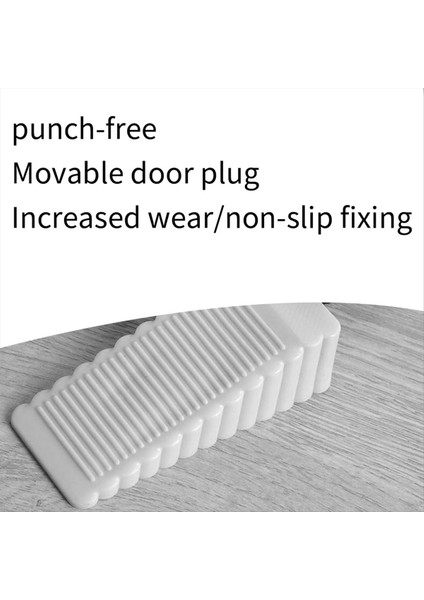 3 Paket Güçlü Kapı Stopları - Güvenli Kapı Tıkanması Için Kaymaz Kauçuk (Yurt Dışından) modelleri