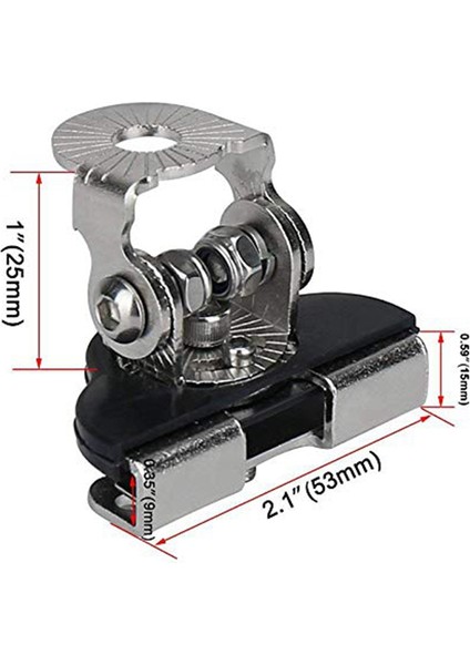 2pcs Universal Hood Montaj LED Işık Çubuğu Montaj Braketleri Ayarlanabilir Kelepçe Sütun Tutucu LED Iş Işık Çubuğu Paslanmaz Çelik Kaput Kamyon Suv Için Yok Sonda (Yurt Dışından) fiyatları