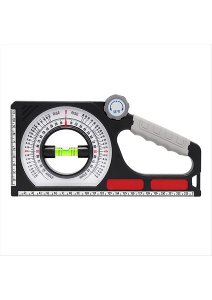 Mühendislik Eğim Ölçeği Eğim Ölçüm Cetvel Manyetik Yamaç Ölçüm Enstrümanı Profesyonel Eğim Ölçüm Aracı (Yurt Dışından)