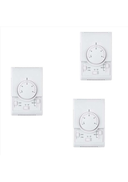 3x MT01 220VAC Oda Mekanik Termostat Kümikan Fan Fan Brol Termostat Sıcaklık Kontrolü (Yurt Dışından)