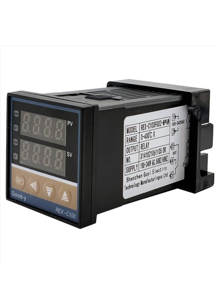 Elektrik Gücü Kimya Endüstrisi Için 2x Çok Girimli Dijital Sıcaklık Denetleyicisi REX-C100 Profesyonel Alarm 0 ℃ -400 ℃ (Yurt Dışından) fiyatları