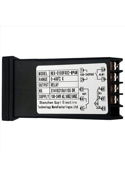 Elektrik Gücü Kimya Endüstrisi Için 2x Çok Girimli Dijital Sıcaklık Denetleyicisi REX-C100 Profesyonel Alarm 0 ℃ -400 ℃ (Yurt Dışından) fırsatları