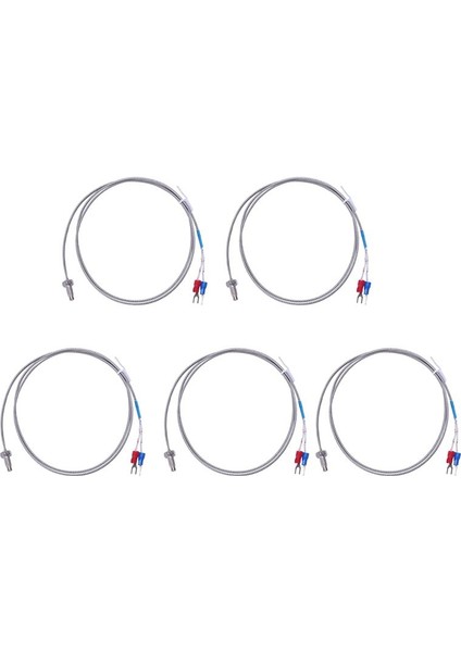 5pcs 3 3ft K Tip Termokupl Sıcaklık Kontrolörü 0-400C Sensör Prob (Yurt Dışından)