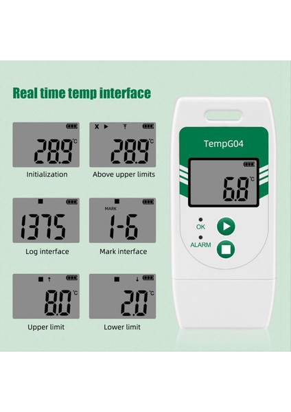 TEMPG04 USB Sıcaklık Veri Işlemcisi Cvs &amp Pdf 32000 Puan Meyve Sebze Laboratuvarı Soğuk Zincir Taşımacılığı (Yurt Dışından) indirimleri