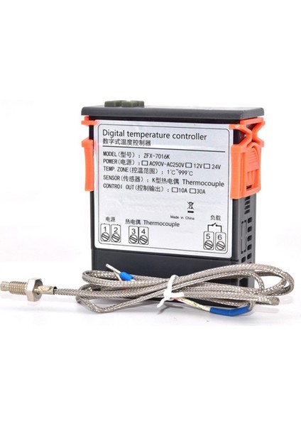 7016K Ac 90V-250V 30A LED Dijital Sıcaklık Denetleyicisi Endüstriyel Termostat Termoregülatör Inkübatör 1-999 ℃ (Yurt Dışından) modelleri