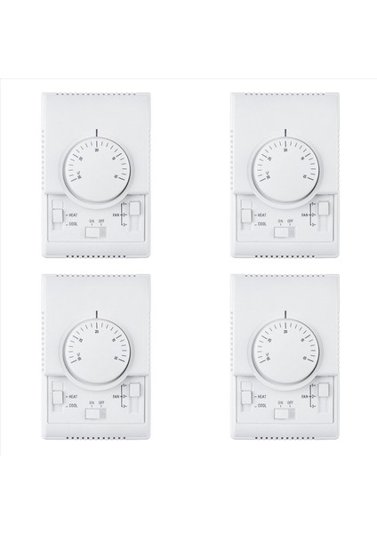 4x MT01 220VAC Oda Mekanik Termostat Kümikan Fan Fan Brol Termostat Sıcaklık Kontrolörü Sıcak (Yurt Dışından)