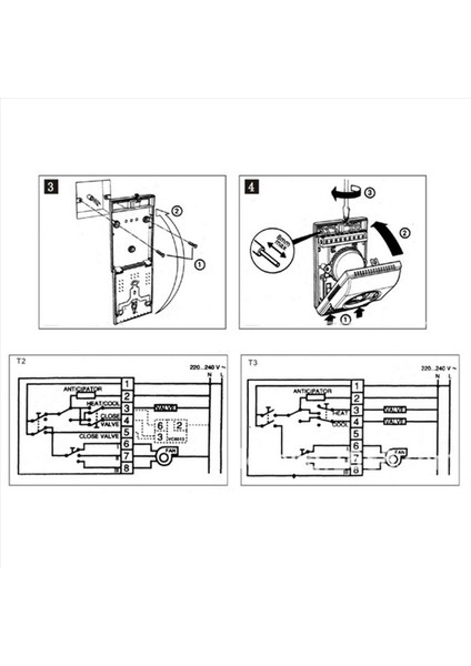 4x MT01 220VAC Oda Mekanik Termostat Kümikan Fan Fan Brol Termostat Sıcaklık Kontrolörü Sıcak (Yurt Dışından) indirimleri