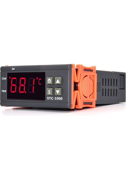 STC-1000 Inkübatör Sıcaklık Denetleyicisi Için Dijital Termostat Termoregülatör Röle Isıtma Soğutma DC12V (Yurt Dışından) indirimleri