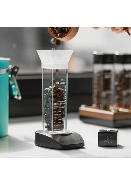 Mini Espresso Ölçeği - Hassasiyet LED Ekran Taşınabilir Kahve Ölçeği 0 1g Doğruluk (Yurt Dışından) modelleri