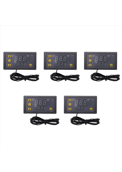 5x W3230 Prob Line 20A Dijital Sıcaklık Kontrol LED Ekran Termostat Isı/soğutma Kontrol Aleti AC110-220V (Yurt Dışından)