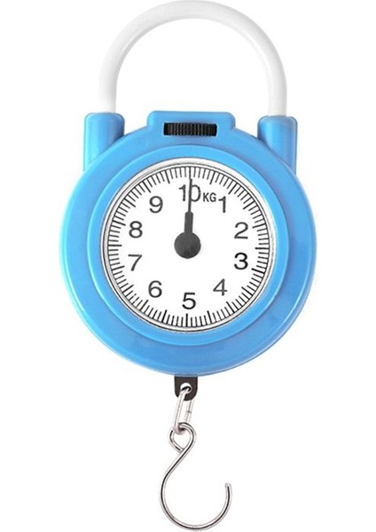 10KG Taşınabilir Mekanik Kadran Ölçeği Asma/mutfak Ölçeği Asma Kanca Çok Amaçlı Ölçek Bant Mavisi (Yurt Dışından) fiyatları