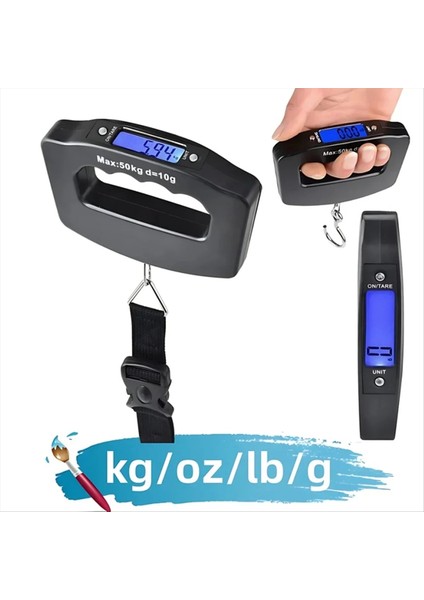 Dijital Bagaj Ölçeği Taşınabilir Bagaj Ölçeği Elde Taşınabilir Ölçekli Seyahat Aksesuarları (Yurt Dışından) indirimleri