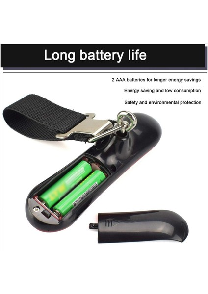 2x Mini Bavul Ölçeği LED Ekran 50KG/110LB Dijital Bagaj Ölçeği Seyahat Çantası Asma Ölçekleri Taraflı Denge Dengesi (Yurt Dışından) indirimleri