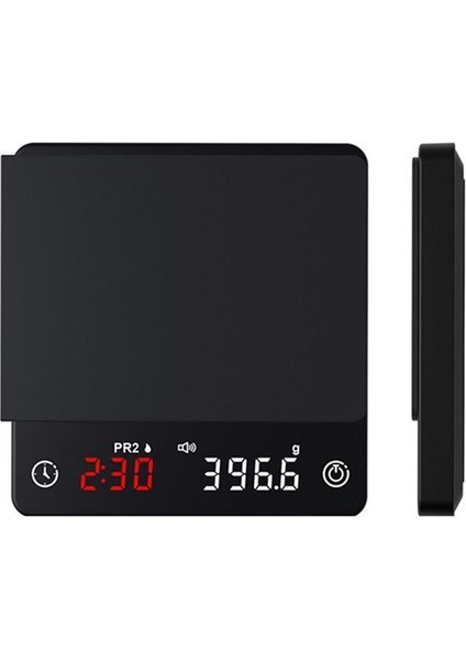 Mini El Yapısı Kahve Ölçekli Ev Kahvesi Tartışan Özel Zamanlama Ölçeği Mutfak Ölçeği Su Geçirmez (Yurt Dışından)