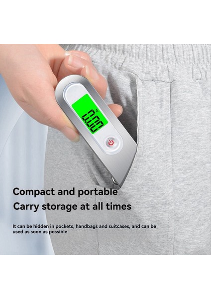 Mini Taşınabilir Ölçekler Taşınabilir Ölçekler 50 kg Tartım Ölçekleri Bagaj Yiyecekleri Ölçekler Tartış (Yurt Dışından)