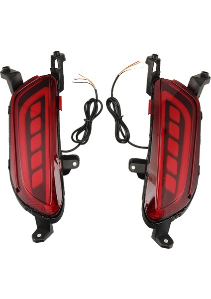 1set Araç LED Arka Sis Lambası Tampon Işık Fren Işık Dönüş Sinyali Işık Reflektörü Mazda Cx-3 Cx3 2015-2020 (Yurt Dışından) modelleri