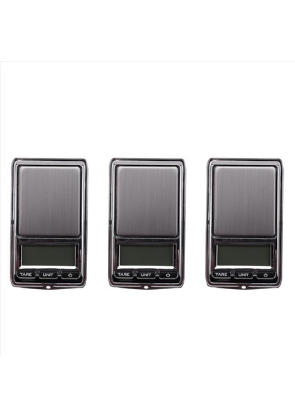 3x 200G/0 01G Mini Çift Aralıklı Hassas Mücevher Ölçeği Taşınabilir Cep Altın Takı Ölçeği Ölçek (Yurt Dışından)