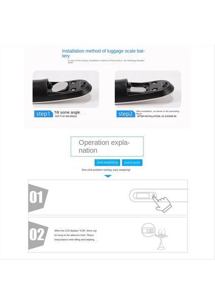 Dijital Bagaj Paslanmaz Çelik Ölçekli Hanehalkı Taşınabilir Ölçek 50KG Asma Yapı Ölçeği Balıkçılık Ölçeği (Yurt Dışından) fırsatları