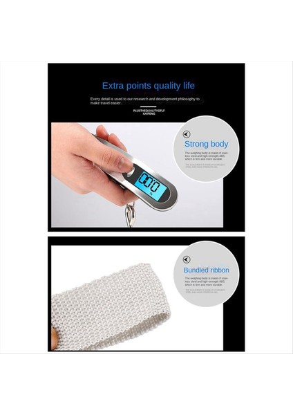 Dijital Bagaj Paslanmaz Çelik Ölçekli Hanehalkı Taşınabilir Ölçek 50KG Asma Yapı Ölçeği Balıkçılık Ölçeği (Yurt Dışından) indirimleri